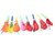 Ziggle 30 Pcs Whistles Blowouts Balloon whistles Fun whistles party horns for birthday party