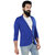 Trustedsnap  Casual Royal Blue Blazer For Men's