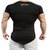 PAUSE Sports Solid 4W Lycra Symetrical Neck Body Fit Men's T-Shirt