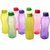 Signoraware Aqua Fresh Plastic Water Bottle, 500ml, Set of 4 (color may vary)