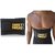 Unisex Sweat Waist Trimmer Fat Burner Belly Tummy Yoga Wrap Black Exercise Body Slim look Belt Free Size SWEAT BELT)