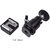 American Sia Camera Tripod LED Light Flash Bracket Mount 1/4 Hot Shoe Adapter Cradle ( Ball Head With Cold Shoe)
