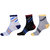 Unisex Multicolor Pack of 9 Ankle Socks