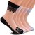 EquatorZone Ultrathin Transparent Beautiful Crystal Lace Elastic Socks (Pack of 5 Pairs) - Free  Fast Shipping