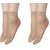 EquatorZone Pack of 2 Skin Ultra-Thin Transparent Nylon Summer Socks for women/Girl's (Ankle Length) -Free Shipping  COD Available