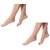 EquatorZone Pack of 2 Skin Ultra-Thin Transparent Nylon Summer Socks for women/Girl's (Ankle Length) -Free Shipping  COD Available