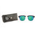 Crazy Eyez Turquoise UV Protection Club-Master Unisex Sunglasses