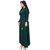 Vaikunth Fabrics Kurti In Green Color And Rayon Fabric For Womens VF-KU-101