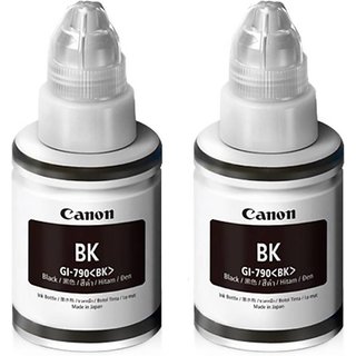 Canon GI 790 Single Color ink Black Pack of 2 offer