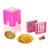 Bluzon ABS Plastic Perfect Potato Finger Chips / French Fries Cutter / Chopper (Pink, White)