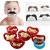 Mustache Pacifier  Unique Baby Shower Gifts - Funny Pacifiers for Boys and Girls (Anna style)