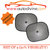 Premium Quality Vaccum Cup Sticky Car Sun Shade with 50 Visibity for Mahindra BOLERO (Set of 2 Sun Shade  2  Suction C