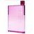 Slim water bottle/book bottle, Pink, 420 Ml