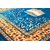 Momin Bazaar High Quality Islamic Muslim Janamaz Musallah Prayer Mat Rug  GOLD CYAN MECCA