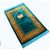 Momin Bazaar High Quality Islamic Muslim Janamaz Musallah Prayer Mat Rug  GOLD CYAN MECCA