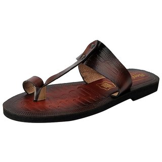 Bata Men's Brown Slippers