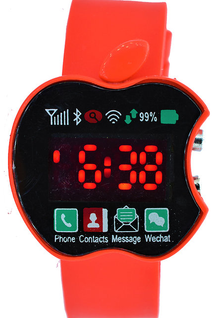 Buy Apple Shape LED Watch R Online @ ₹149 from ShopClues