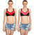 Body Liv Gym Sports Bra Pack of 2 Assorted Colors