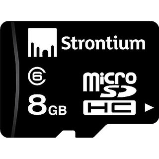 Strontium 8 gb Microsd Class 6 Memory Card