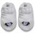 Tumble Purple Floral Applique Terry Cloth Baby Booties - 0 to 6 Months