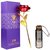 Atorakushon 24K Red Rose With Best Filling 1 Little Message Bottles Best Gift For Valentine Anniversary Birthday