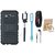 Vivo Y55s Defender Tough Armour Shockproof Cover with Ring Stand Holder, Selfie Stick, Digtal Watch, Earphones and USB LED Light