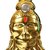 QPO original Siddh sri hanuman chalisa yantra with gold plated chain