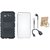 Lenovo K8 Note Defender Back Cover with Kick Stand with Ring Stand Holder, Silicon Back Cover, Earphones and OTG Cable