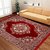 Durga Creation Multi Colour Washable 5x7 Chenille Carpet Set Of 1 Piece With Free Carpet Storage Bag
