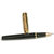 P-147 Dikawen 883 Black Contemporary Roller Ball Pen with Golden Trim