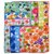 Tahiro Multicolour Printed Cotton Handkerchiefs - Pack Of 10