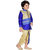 AJ Dezines Boys Dhoti Kurta Waistcoat Set for Kids