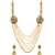 Zaveri Pearls Multi Layer Traditional Necklace Set-ZPFK6367