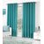 J.D. Handloom 1 Piece Polyester Window Curtain -5 Feet,  Turquoise