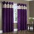 J.D. Handloom 1 Piece Polyester Door Curtain -7 Ft,  Purple