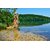 Avikalp Exclusive AZOHP2533 Croatia Spring In Plitvice Plitvice Lakes Clear Water Green Forest Blue Sky Paradise Beauty Full HD Poster Latest Best New 3D Look Beautiful