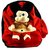 Kids School Bag Toys Micky Mouse Cute Teddy Soft Toy School Bag For Kids-- RED