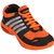 Camro Men's Orange  Black Stylish Synthetic Sports  Running Outdoor Shoes
