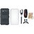 Oppo F5 Shockproof Tough Armour Defender Case with Ring Stand Holder, Silicon Back Cover, Selfie Stick, Digtal Watch and USB Cable