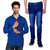 Balino London Men's Regular Fit  Jeans and Regular Collar Shirts Combo