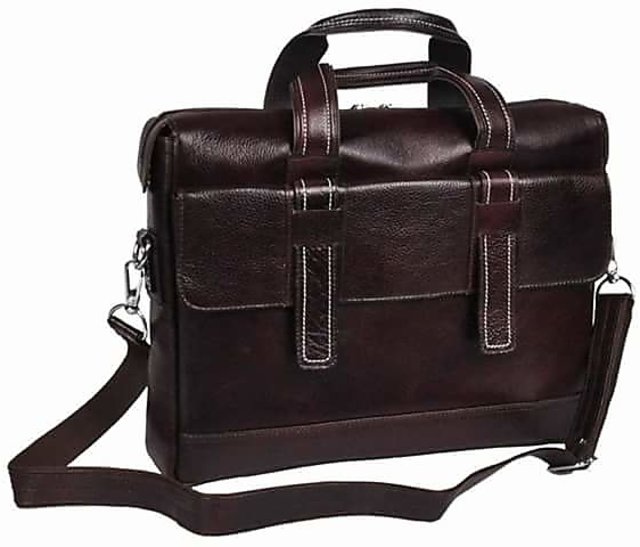 leather laptop bag price