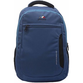 Pinnacle Blue Polyster Laptop Backpack