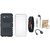 OnePlus 5 Defender Tough Hybrid Shockproof Cover with Ring Stand Holder, Silicon Back Cover, Digital Watch, Earphones and OTG Cable