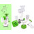 Stardust Green Big Fruit Plastic Manual Juicer Green