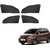 Generic Z Black  Magnetic  Curtain Car Sunshades Set Of 4-Maruti Suzuki Zen Estilo