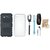 OnePlus 5 Back Case with Ring Stand Holder, Silicon Back Cover, Selfie Stick, Digtal Watch, Earphones and USB LED Light