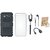 OnePlus 5 Shockproof Tough Defender Cover with Ring Stand Holder, Silicon Back Cover, Selfie Stick, Earphones and OTG Cable
