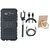 Motorola Moto E4 Plus Shockproof Tough Defender Cover with Ring Stand Holder, Selfie Stick, USB Cable and AUX Cable
