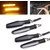 Allyours 4x Motorcycle Amber LED Turn Signal Bike Indicators Light Lamp For All Bikes