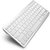 techdeal Ultraslim Bluetooth Multi-device Keyboard  (White)